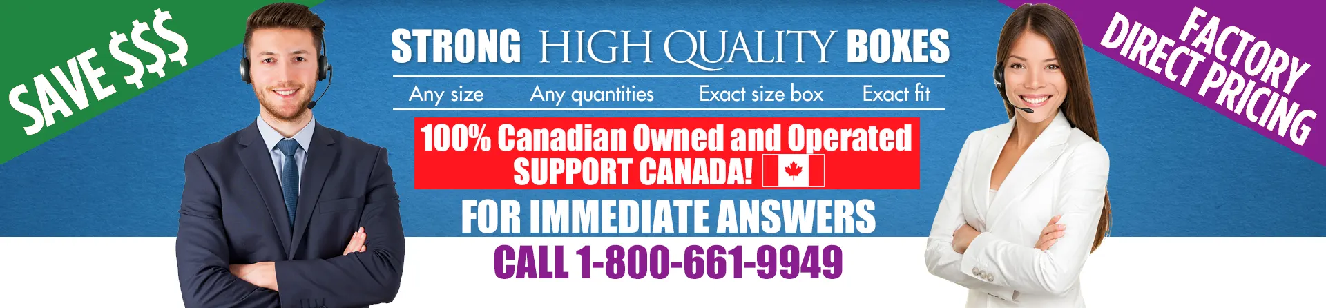 Canadian Owned and Operated Support Canada